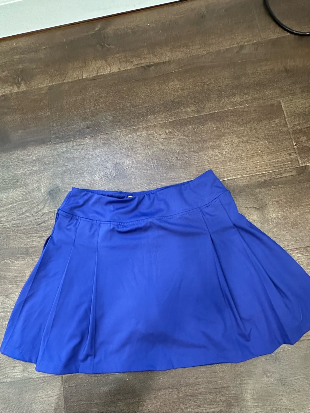 Tommy Bahama Blue Pleated Golf Skort